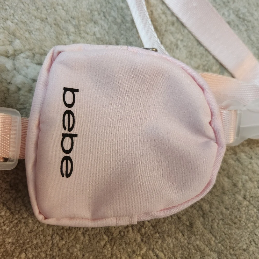 BEBE “Cherry” Travel Crossbody Bag Mini Pink